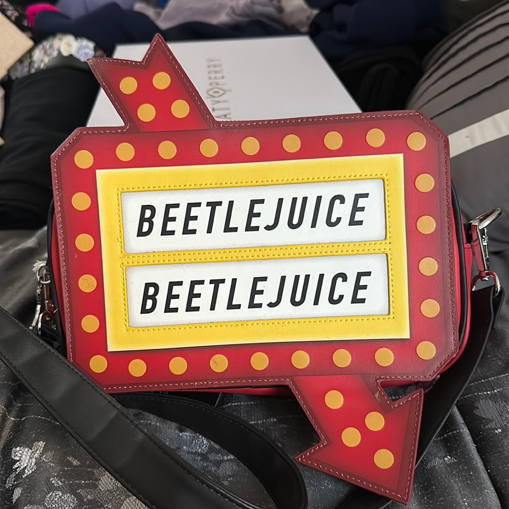 NWT Loungefly Beetlejuice crossbody bag
